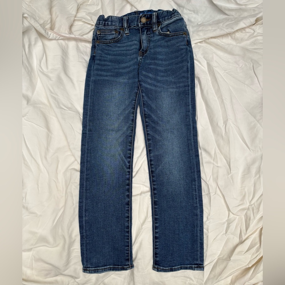 CREWCUTS Slim Denim Stretch Waist Boys Pants size 7